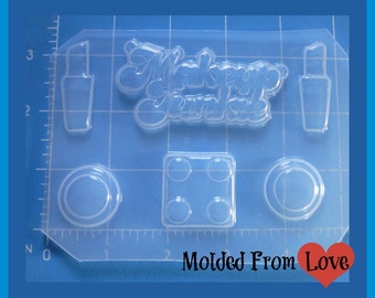 Full Palette Makeup Junkie  Handmade Flexible   Resin  Mold