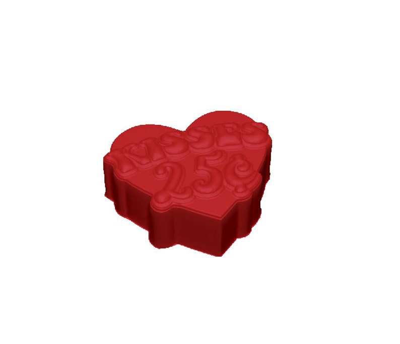 Kisses For Sale 25 cents Soap Or Bath Bomb Handmade Plastic Resin Mold image 4