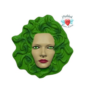 Beautiful Medusa Handmade Plastic Mold BathBomb Mold | Plastic Mold | Soap Mold | Chocolate  Mold | Candle Mold