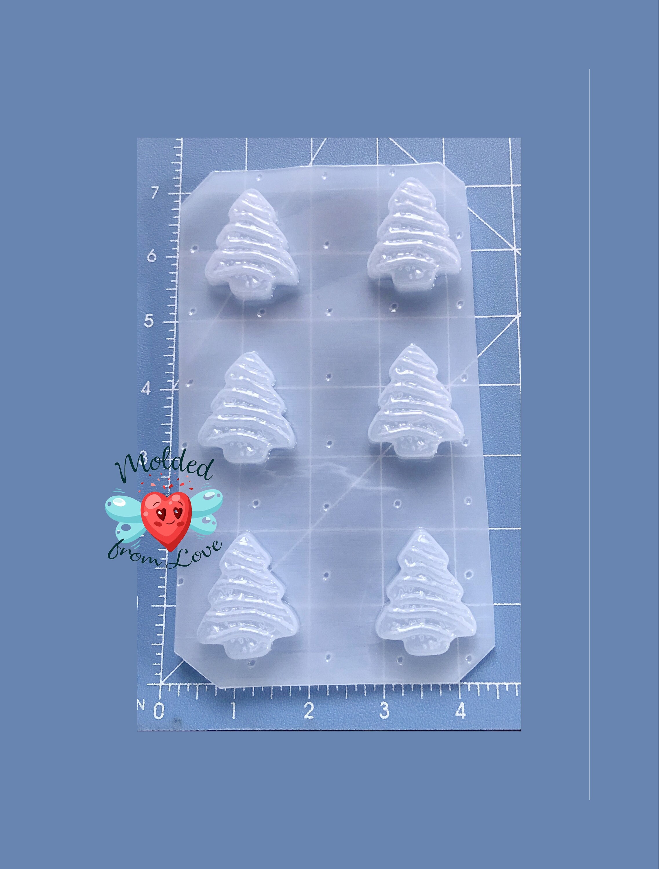 Tarmeek 3PCS Christmas Silicone Moulds,Silicone Christmas Baking Mould,  Christmas Tree Cake Mould,Candy Chocolate Molds,Xmas Gift Soap Molds  Christmas Gifts for Kids 3-12Y 