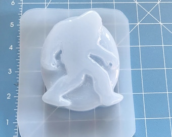 Stompin' Big Foot Soap Or Bath Bomb Handmade Plastic Resin Mold