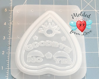 Ouija Planchette Soap Or Bath Bomb Handmade Plastic Resin Mold
