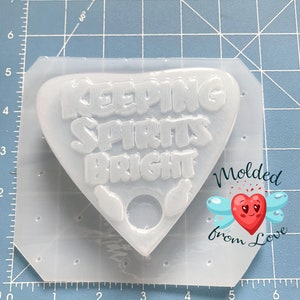Keeping Spirits Bright Ouija Planchette Handmade Plastic Mold/Bathbomb mold/bath bomb mold/soap mold/wax mold/plaster mold/chocolate mold