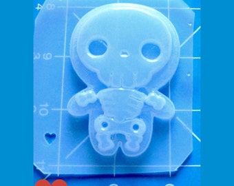 MFL Kawaii Layered Skeleton Boy Handmade Plastic Resin Mold