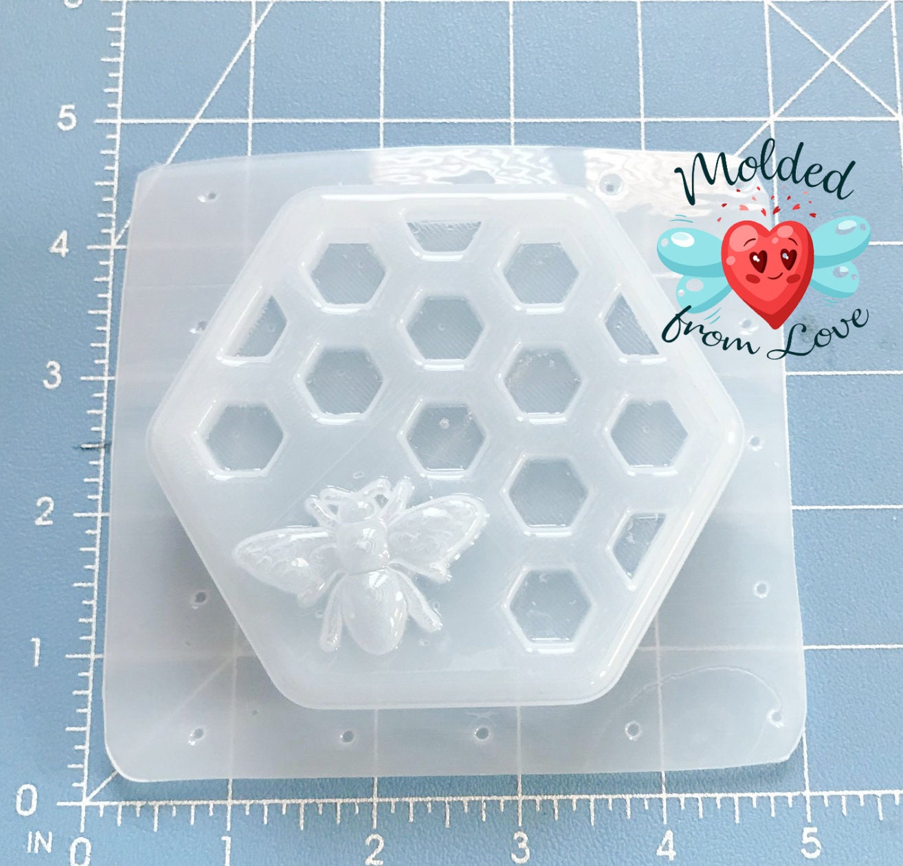 Bee-Shaped Silicone Mold