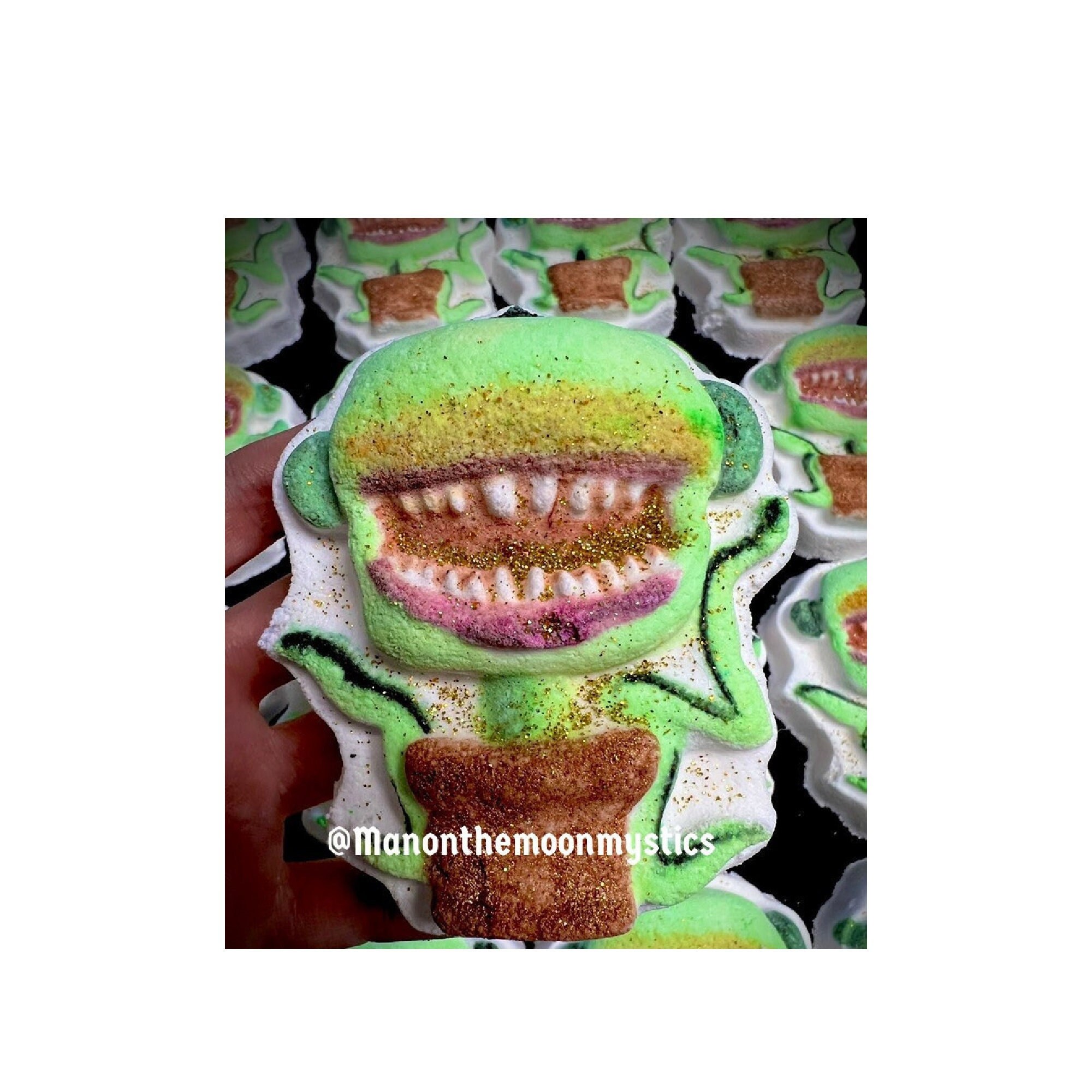 Man Eating Venus Flytrap Handmade Plastic Mold BathBomb Mold | Plastic Mold | Soap Mold | Chocolate  Mold | Candle Mold