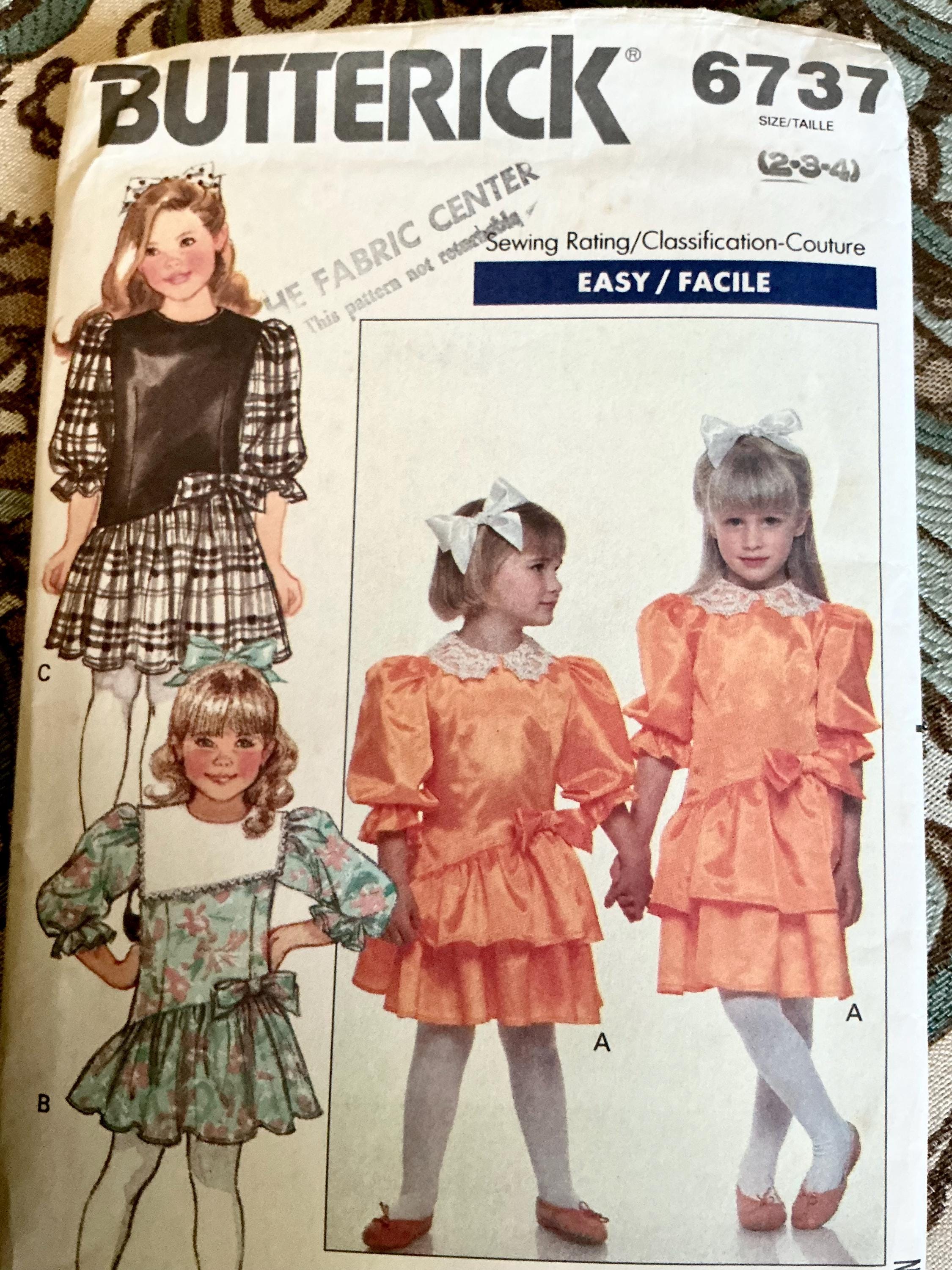 1988 Girls Dress - Etsy