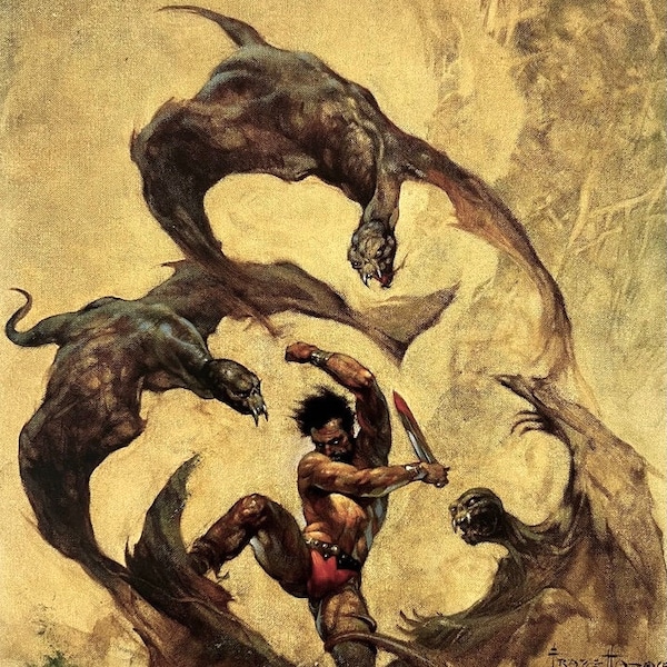 Boris Vallejo the Fantasy Art - Etsy