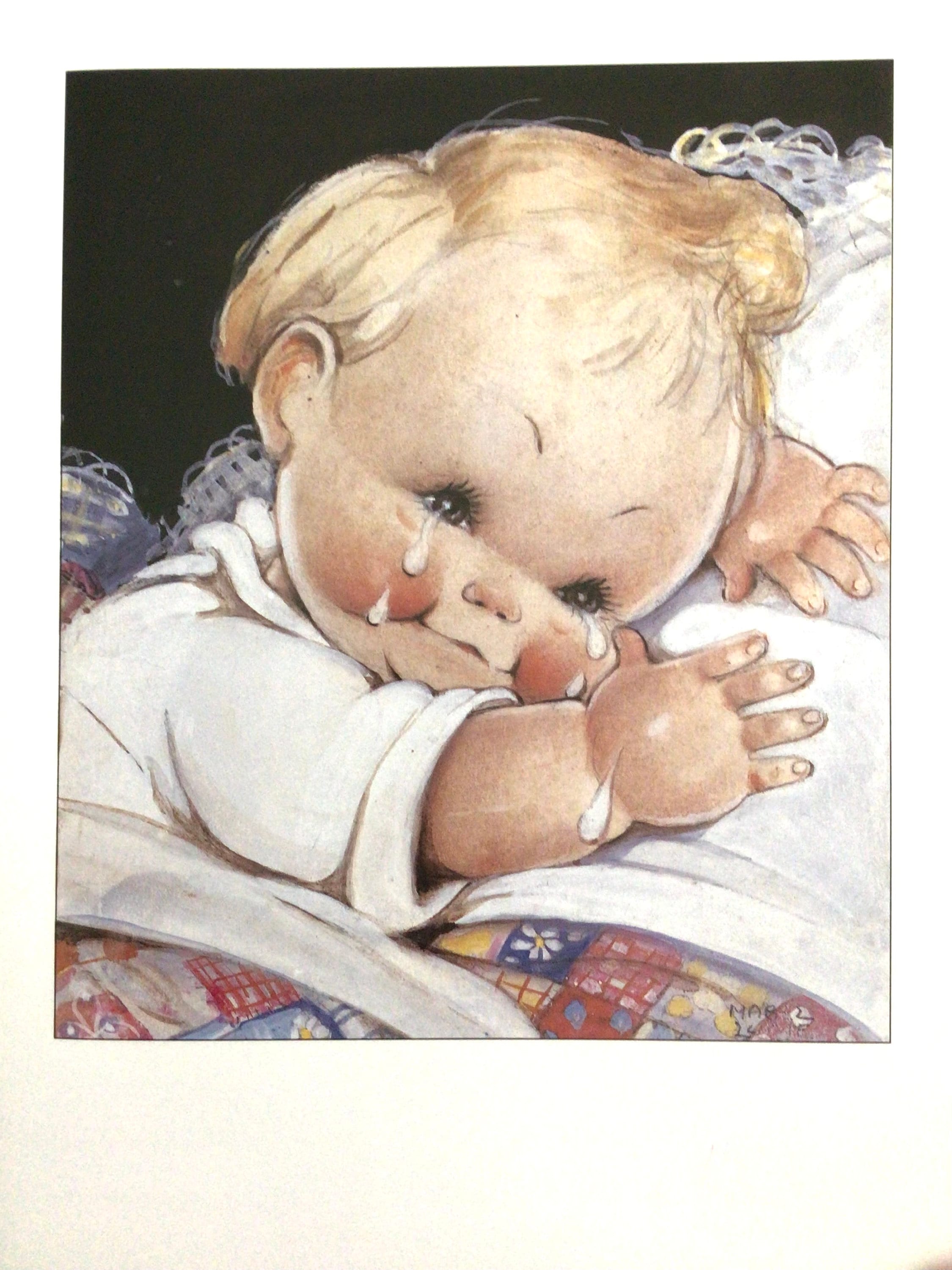 Mabel Lucie Attwell, Childrens Print, Vintage Bookplate, Bookpage