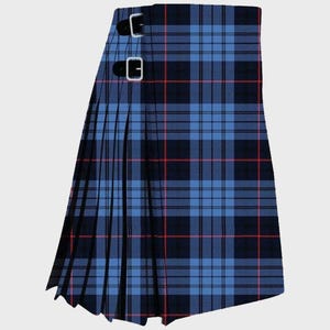 Handmade Roberts Probert Welsh Tartan Kilt: Traditional Highland Dress