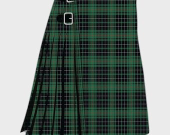 Handgemachter Tartan Kilt: Traditionelle schottische Herrenbekleidung