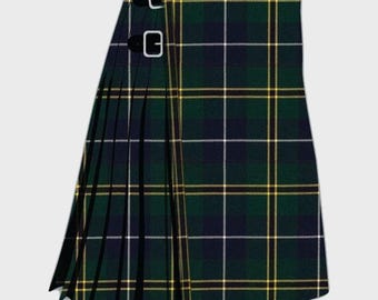 Handmade Turnbull Hunting Tartan Kilt: Traditional Highland Style