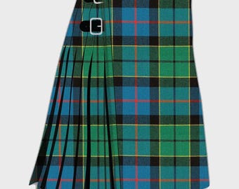 Handgemachter schottischer Tartan Tartan Kilt: Traditionelle Highland Wear