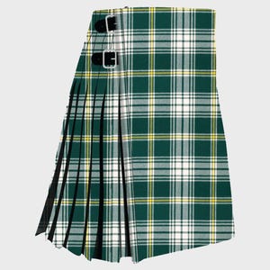 St Patrick Irish Tartan kilt -  Traditional Handmade 8 yards kilt For Men  - Highland Kilt Shop