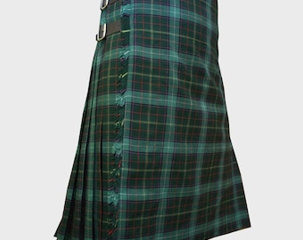 Clan Walsh Tartan Kilt: Handgemachte Traditionelle 8 Meter Acrylwolle