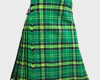 Kilt escocés de la familia Duffy hecho a mano: vestido tradicional de las Tierras Altas de Escocia