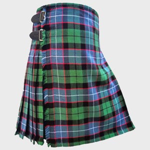 Clan Mitchell Ancient Premium Tartan Kilt - Men&#39;s Traditional Handmade 8 Yard Kilt - Perfect For Special Occasion