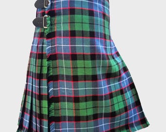 Clan Mitchell Ancient Tartan Kilt: Handmade Traditional 8 Yard Kilt