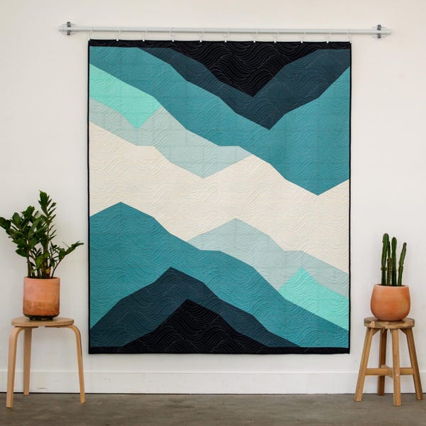 Ridges Quilt Pattern