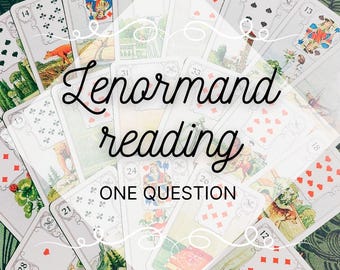 Lenormandlezen, kaartlezen, orakellezen, paranormaal advies over liefdescarrière