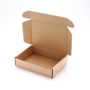 L:7 cm Boîtes d'expédition et d'expédition en carton ondulé à trois couches pour petites entreprises