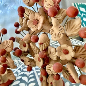 Árbol de Vida from Santa María Atzompa Oaxaca – Barro Rojo Tree of Life Sculpture – Handmade Mexican Folk Art by Colores del Suelo Option 2