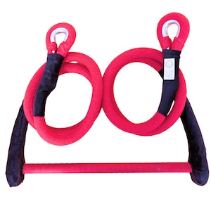 High-Quality Aerial Trapeze Corde Lisse Cotton Rope Velvet Elbow Pre-Taped Bar For Aerial Dance