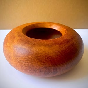 New Zealand Ancient Kauri Wood Decorative Bowl, 45,000 Years Old