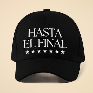 Chapeau Hasta El Final | Gorra Venezuela Libre | Casquette de baseball vénézuélienne | Siete estrellas Venezolanas