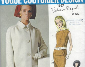 RARE VTG 6744 Vogue (1967). Vogue Special Design. Evening Dress