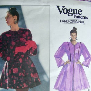 RARE Vogue 2176 - Christian Lacroix 1980s Dropped Shoulder