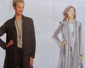 UNCUT * ISSEY MIYAKE  Designer Vogue Pattern 1022 /  Misses'  Japanese Fashion Jacket and Pants / Sizes 16-26 / Bust 38-48