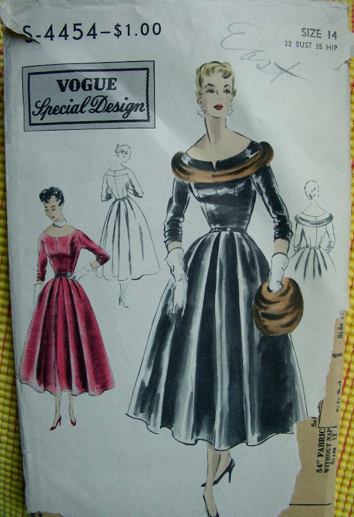 vogue レイニー Uncut Vintage Sewing Pattern Vogue 9567 7903