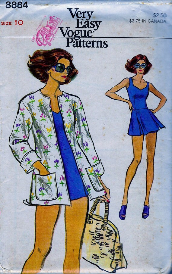 swimsuit patterns vogue