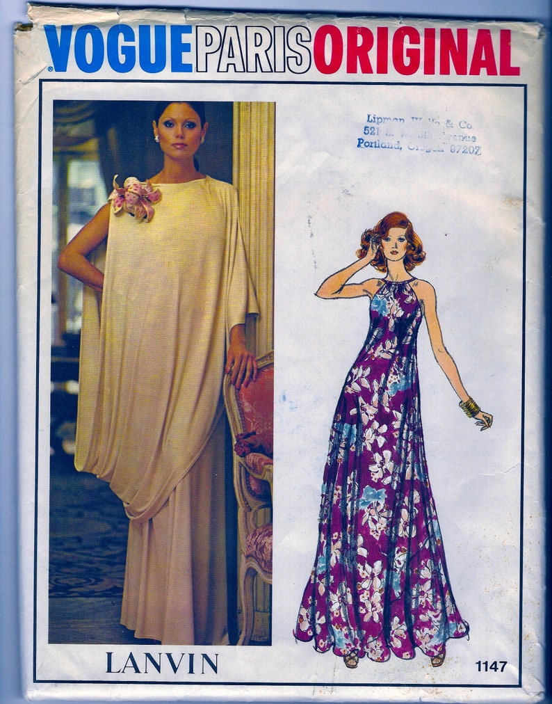 one piece gown pattern