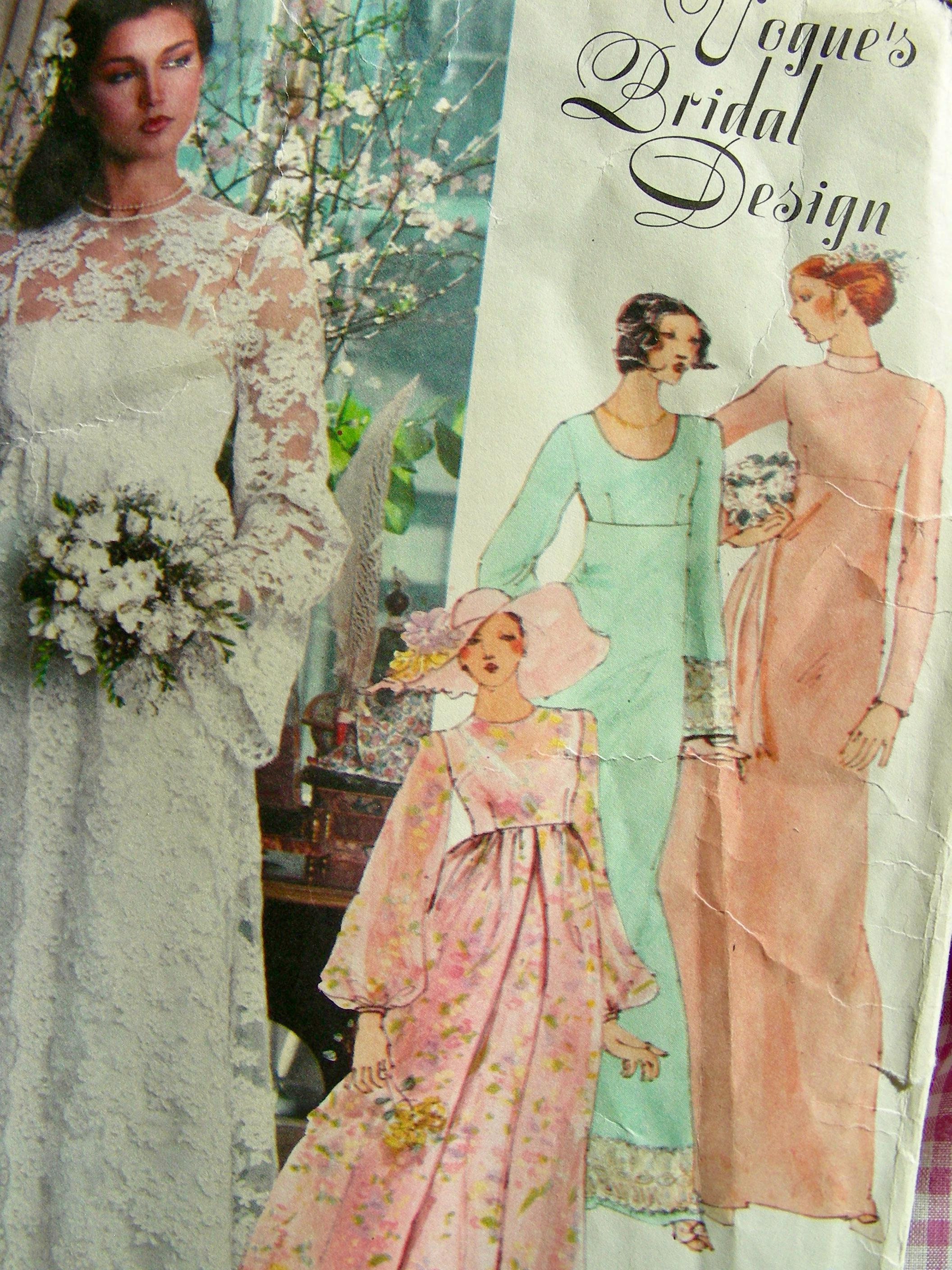 （専用）洋書　VOGUE WEDDINGS BRIDES DRESS UNCUT* Vogue 1702 Misses' Bridal Dress W/ High-waisted, Fitted