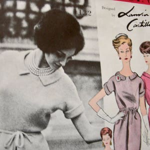 RARE * 1960s Vogue Paris Original Pattern 1132 * Lanvin Castillo 
