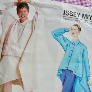 Issey Miyake Top Skirt Pants Vogue Designer Original Sewing