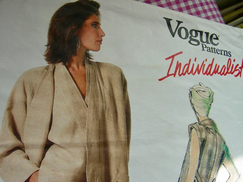 UNCUT ISSEY MIYAKE Designer Vogue Pattern 1693 / Misses' Etsy