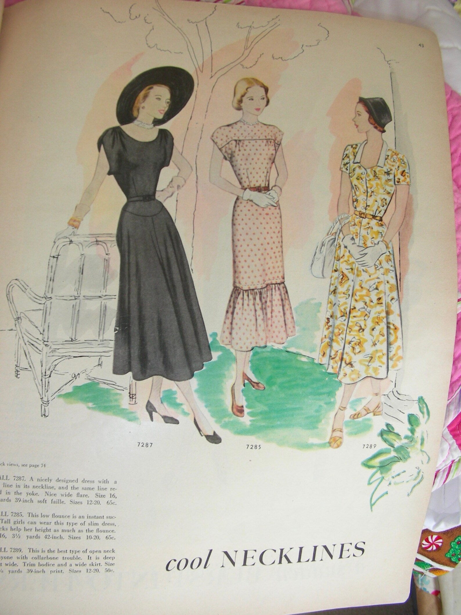 Vintage 1948 Mccall PATTERN BOOK Catalog Midsummer 1948 Etsy