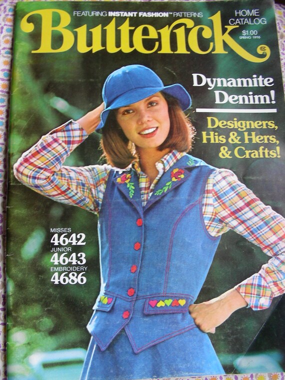 Butterick アンティーク本　1970年代 Butterick アンティーク本 1970年代