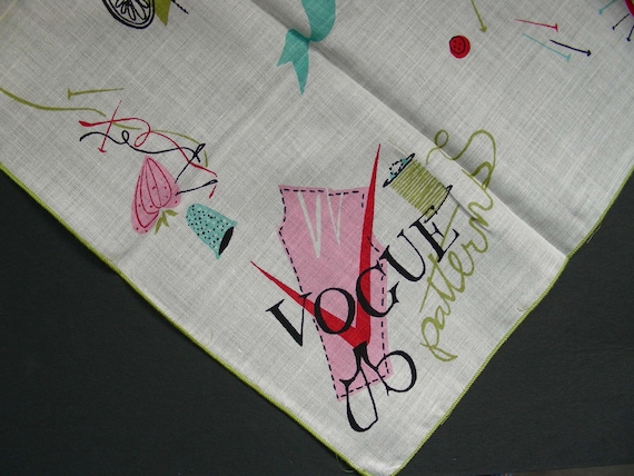 Vintage Vogue Patterns  Hankie Hanky Handkerchief… - image 1
