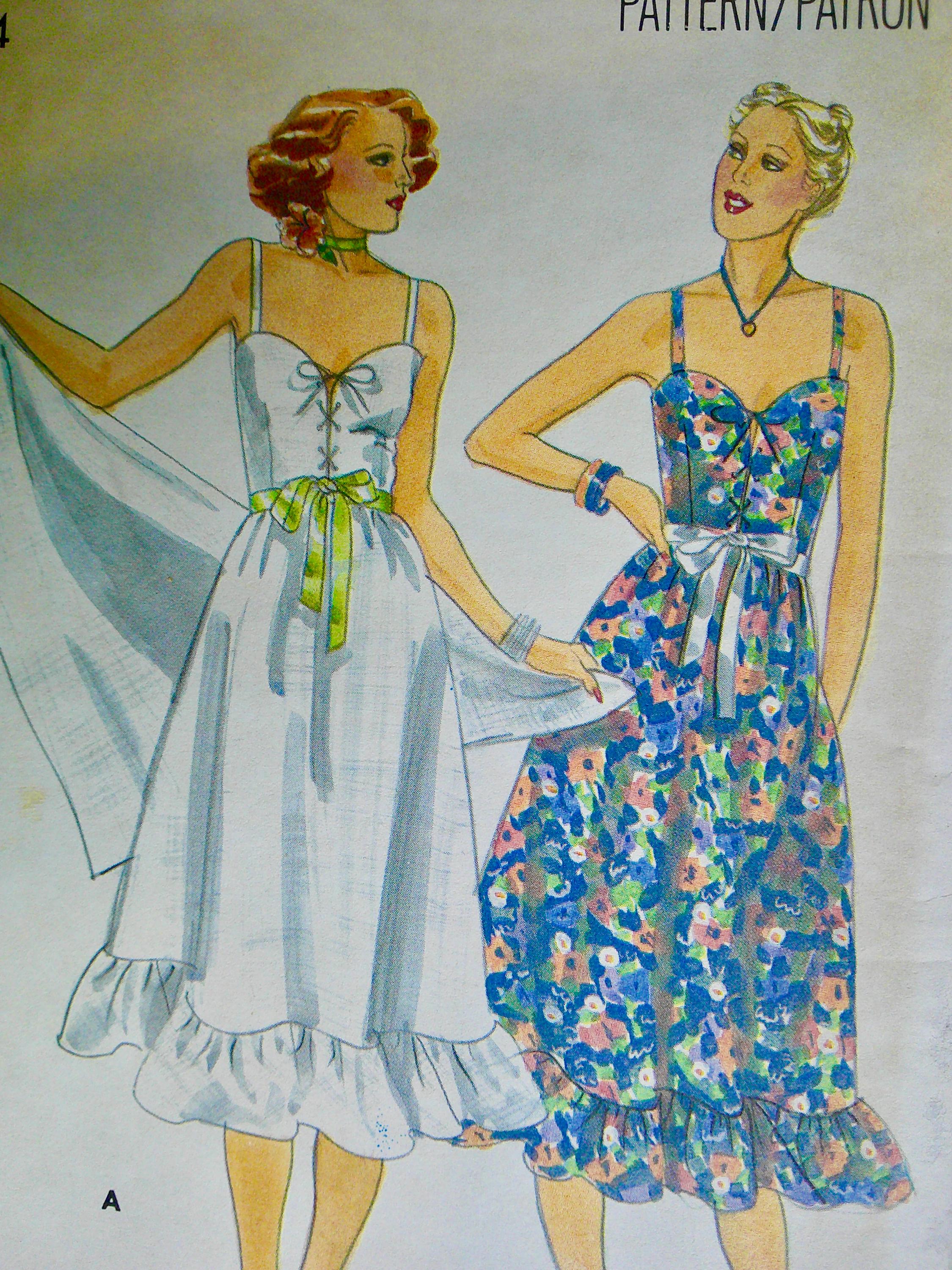 Vintage 1970's UNCUT Butterick 5480 Misses' Cocktail Evening