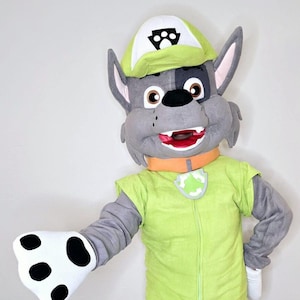 READY TO SHIP Rocky Paw Patrol Mascot Costume