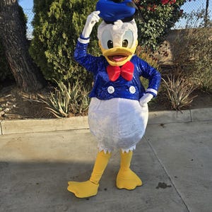 READY TO SHIP Lux Mr Duck Mascot Costume