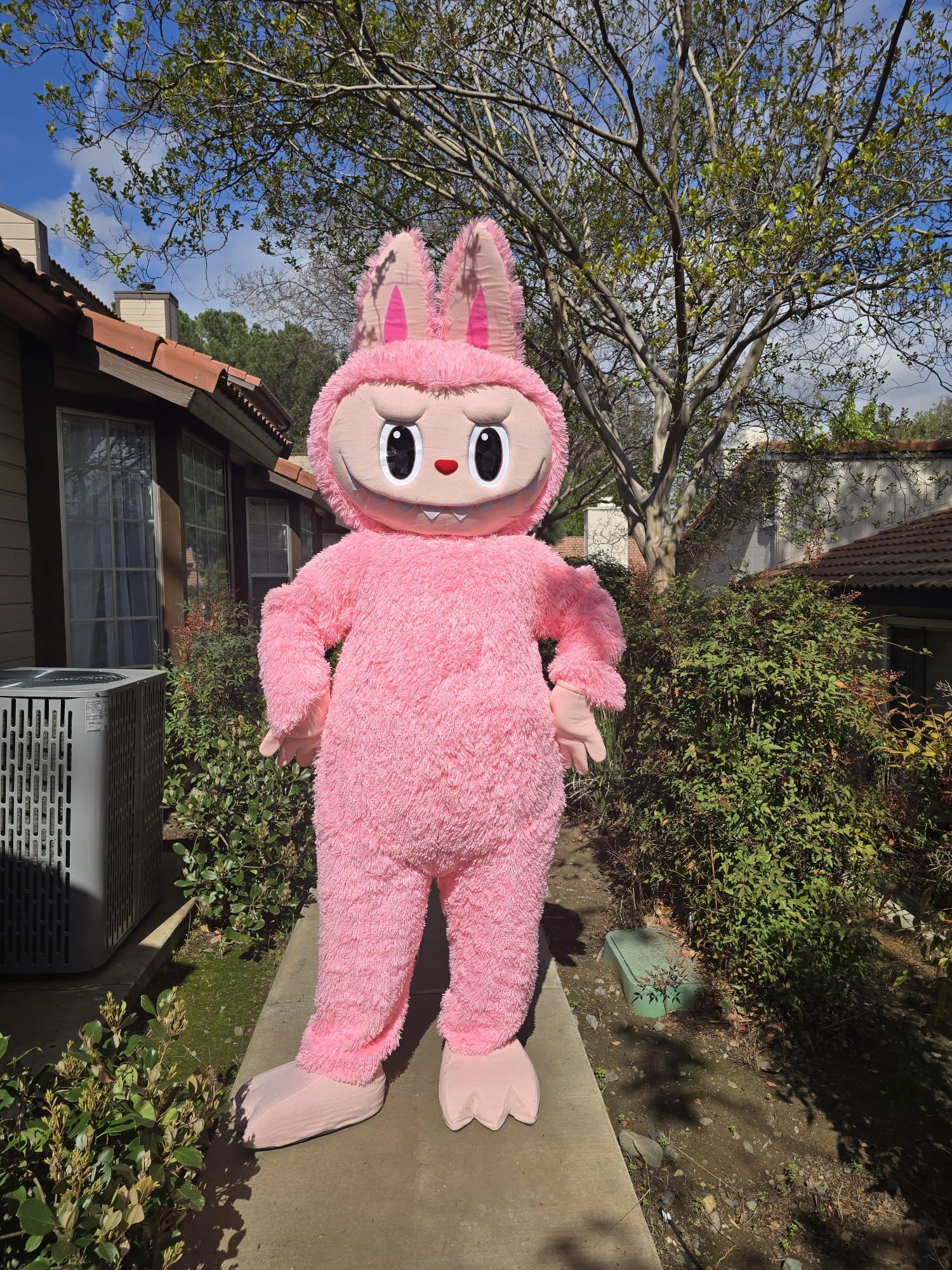 READY TO SHIP The Pink Monster Mascot Costume