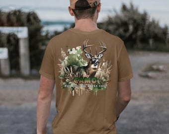 CAMO: The Original Dress Code PNG design | Digital Download | Deer Digital T-shirt Design | Great Gift Idea | Watercolor Style | Get 2 Free
