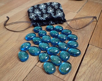 Nordic Runes, Light Blue set