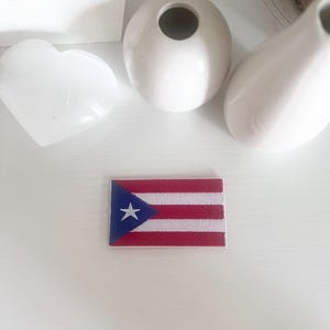 Puerto Rican Flag iron on patch