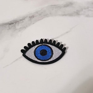 Nazar Evil Eye Ward Protection Symbol Charm Curse Magic Multi-Color  Embroidered Iron-On Patch Applique